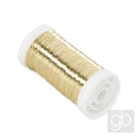 Bižutérne drôt BUCO PREMIUM DEKO 0,3 mm Zlatá svetlá
