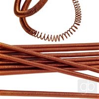 Točený drôt DEKO 0,5 mm bronzová 25 cm