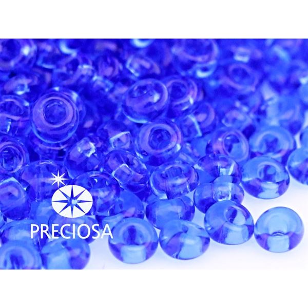 Preciosa Drops 5/0 10g Modr (30050) D_26