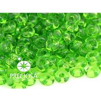 Preciosa Drops 5/0 10g Zelená (50430) D_34