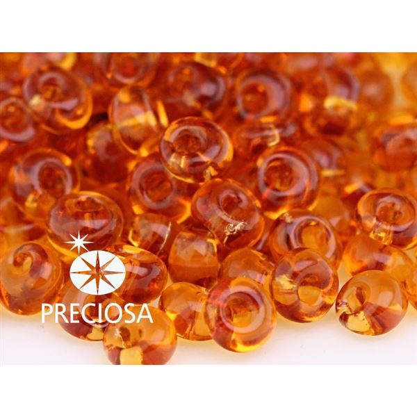Preciosa Drops 5/0 10g Hned (10090) D_7