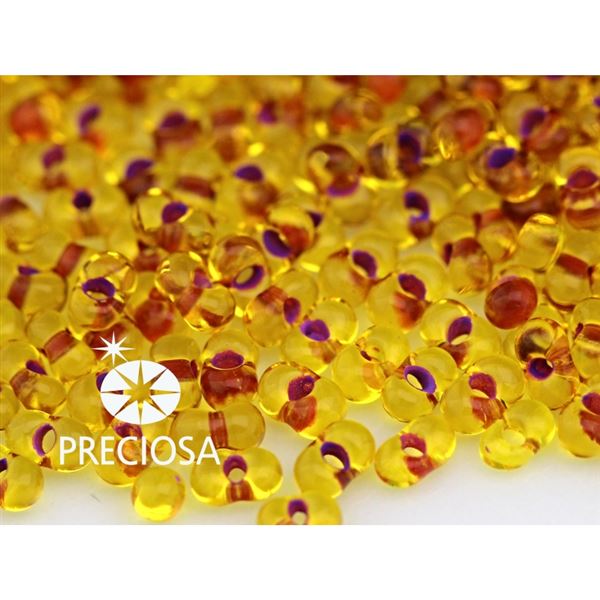 Korlky Rokajl Preciosa Farfalle 2x4 mm 10g lt FF1