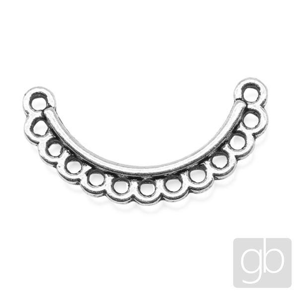 Filigrn 23 x 12 mm Starostriebro 1 ks