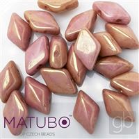 GEMDUO Matubo 8 x 5 mm Ruová LK0300