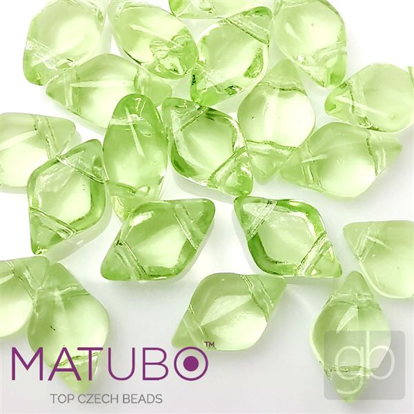 GEMDUO Matubo 8 x 5 mm Zelen 50400-00000