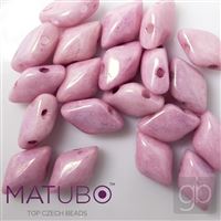 GEMDUO Matubo 8 x 5 mm Ruová 14494WH