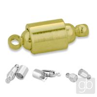 Magnetické zapínanie so skrutkovaci poistkou ZLATÁ 21 x 7,8 mm