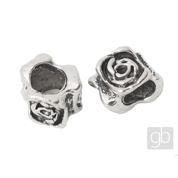 Kovov korlky 12 mm (otvor 5 mm)