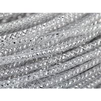 Pruná návleková sieka MESH TUBING 4 mm Biela K1409