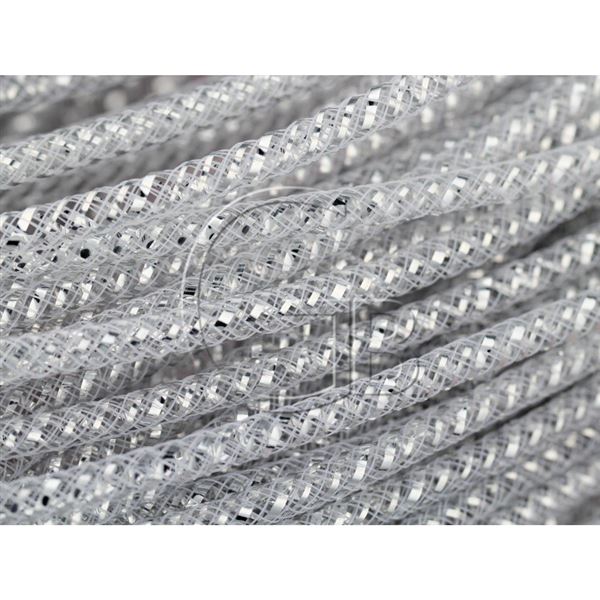 Prun nvlekov sieka MESH TUBING 4 mm Biela K1409