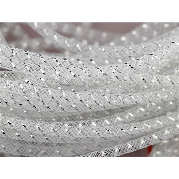 Prun nvlekov sieka MESH TUBING 4 mm Biela K224