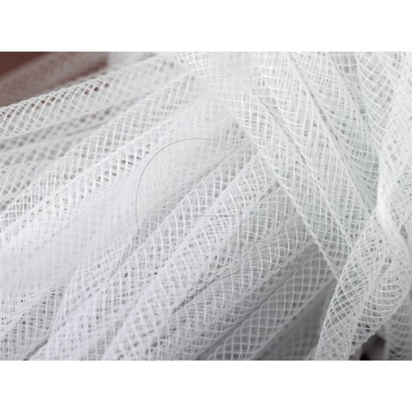 Prun nvlekov sieka MESH TUBING 8 mm Biela K2277