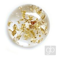 KABOŠON Číra + zlatá 12 mm KAB00233