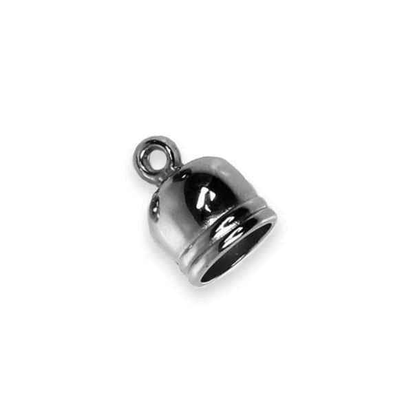 Kaplk biutrny hladk HEMATIT otvor 4 mm
