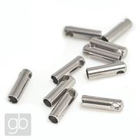 Kaplík biutérny 7 x 2 mm Chirurgická ocel Otvor 1,2 mm 10 ks
