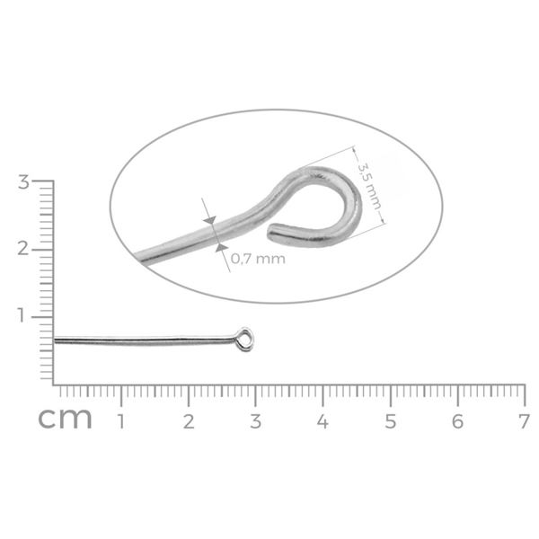 Ketlovac ihly STRIEBORN 30 mm 15 ks