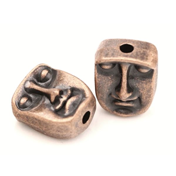 Korlky kovov STAROME 12 x 10 x 5 mm (otvor 2 mm)