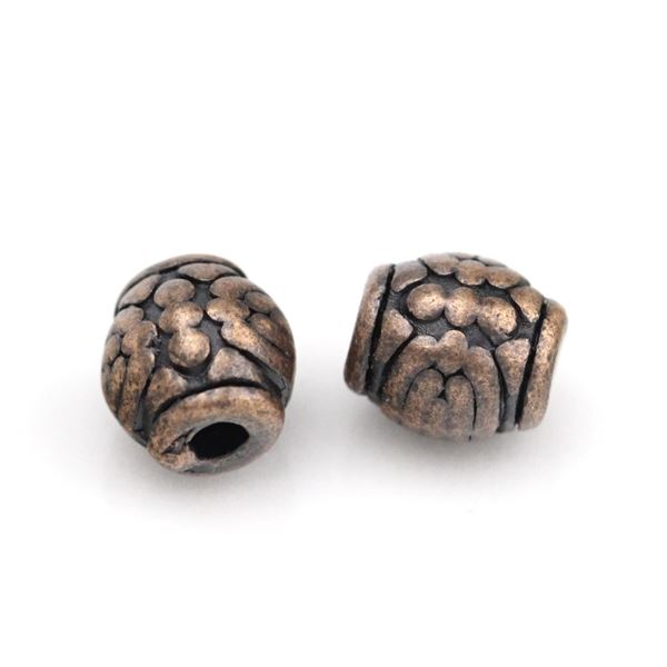 Korlky kovov STAROME 6 x 5 mm (otvor 1,5 mm)