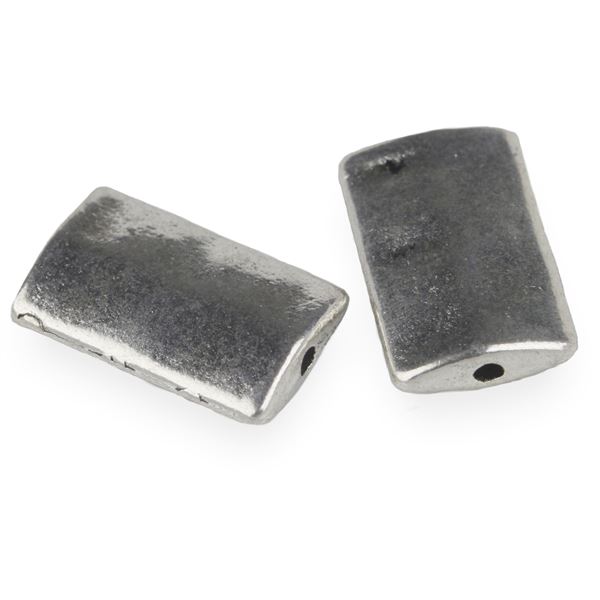 Kovov korlky 16x11x4 mm (otvor 1,2 mm)