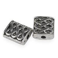 Kovové korálky 10 x 8 x 4 mm (otvor 1 mm)