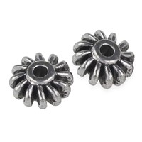 Kovové korálky 12x5,6 mm (otvor 2,8 mm)