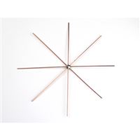Vianoné hviezdy základ (1ks) 18 cm