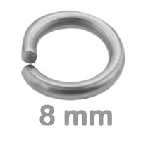 Krouek spojovací jednoduchý 8 mm Platina