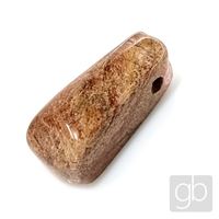 Jaspis brekciový - vtaný 20 x 10 mm MI006