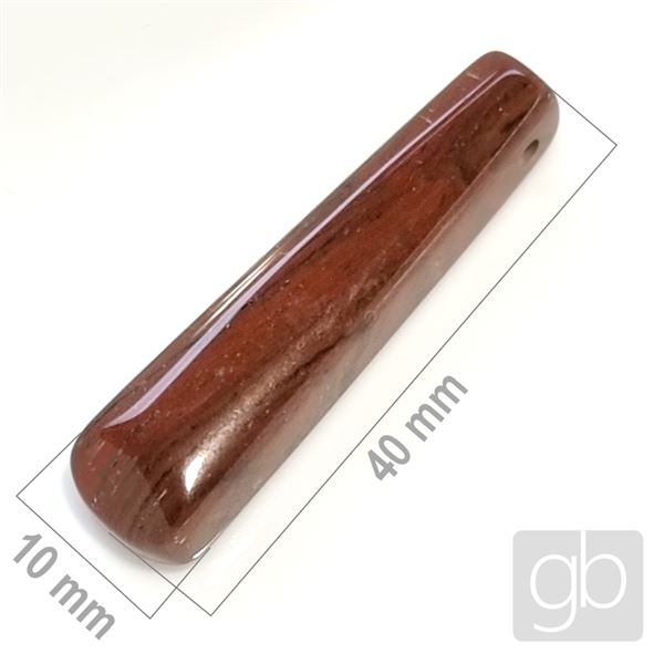 Jaspis brekciov - vtan 40 x 10 mm MI013