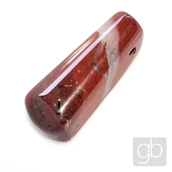 Jaspis brekciov - vtan 24,2 x 9,7  mm MI015
