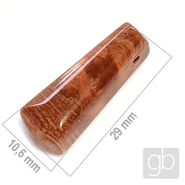 Jaspis brekciov - vtan 29 x 10,6 mm MI017