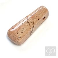 Jaspis brekciový - vtaný 25 x 9,6 mm MI018