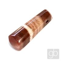 Jaspis brekciový - vtaný 29,3 x 10,3 mm MI024