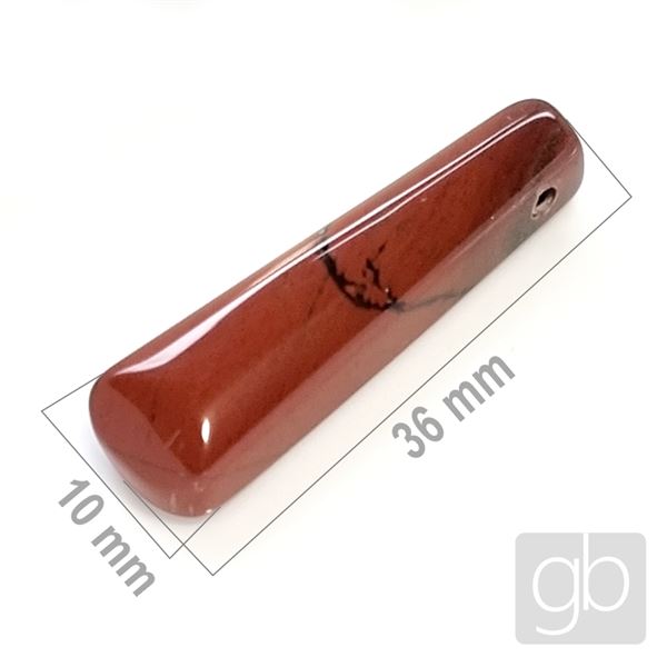 Jaspis brekciov - vtan 36 x 10 mm MI032