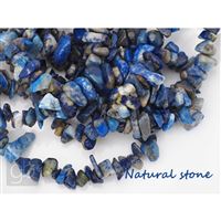 Lapis Lazuli zlomky núra 95 cm