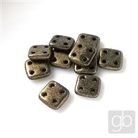 CzechMates QuadraTile 6 x 6 mm Hnedá 10 ks