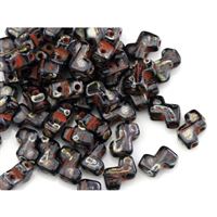 ZET BEADS dvojdierkové korálky 5x6 mm (23980/86805)