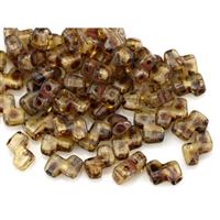 ZET BEADS dvojdierkové korálky 5x6 mm (00030/86800)