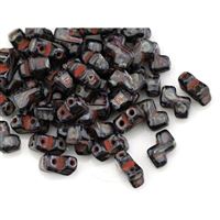 ZET BEADS dvojdierkové korálky 5x6 mm (23980/86800)