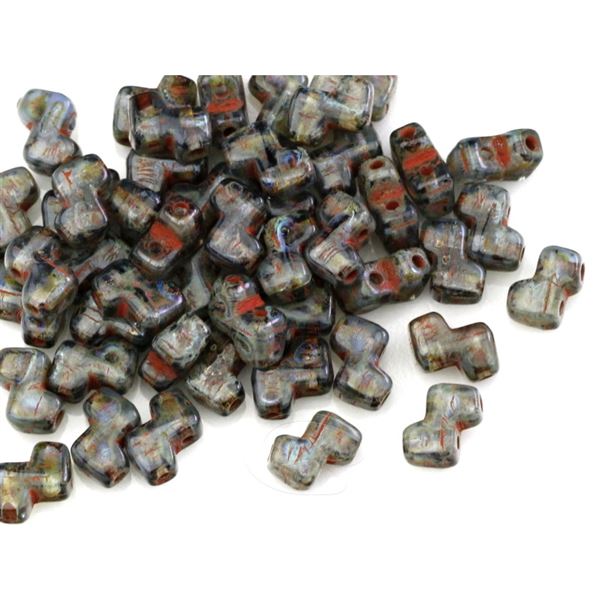 ZET BEADS dvojdierkov korlky 5x6 mm (30030/86805)