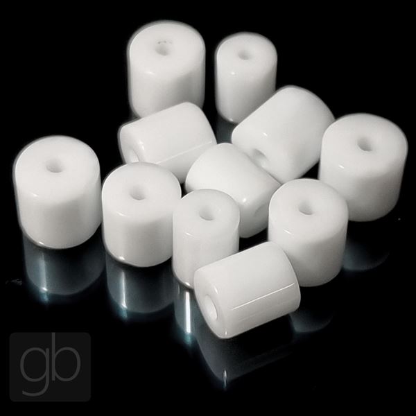 Stlan perly Valek Biela MIX 5,5-6,2 x 6-6,5 mm