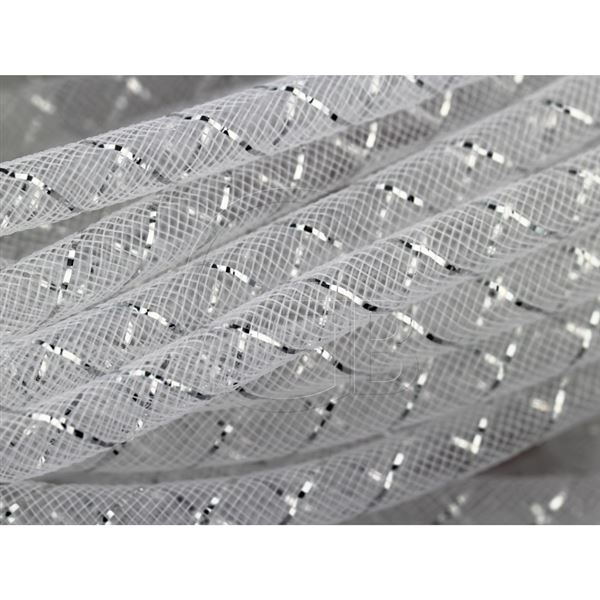 Prun nvlekov sieka MESH TUBING 8 mm Biela K1415