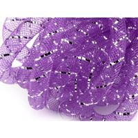 Pruná návleková sieka MESH TUBING 8 mm Fialová K2434XL