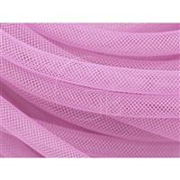 Pruná návleková sieka MESH TUBING 8 mm Ruová