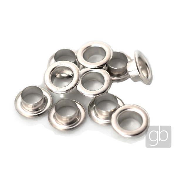 Kovový střed průvlek do korálků (Otvor 5 mm) Platina