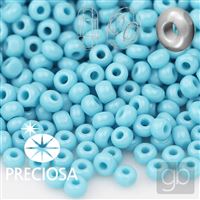 Preciosa rokajl CHARLOTTE 11/0 2,1 mm 20 g Modrá 63030