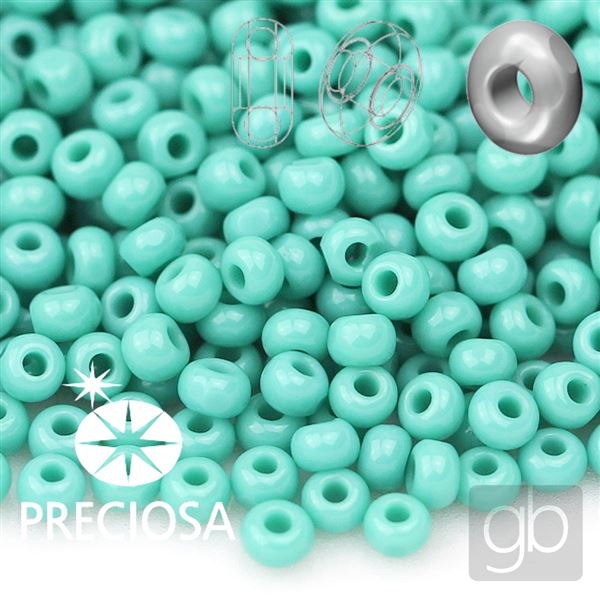 Preciosa rokajl CHARLOTTE 11/0 2,1 mm 20 g Tykrkysov 63130