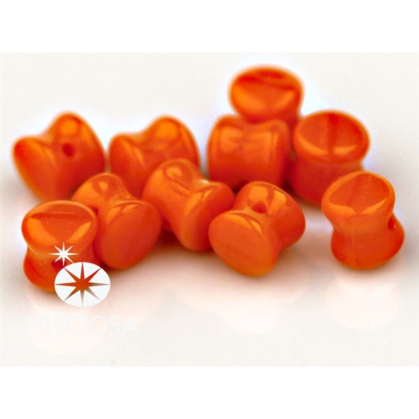 Preciosa korálky PELLET 24 ks Oranžová (93120) PEL045