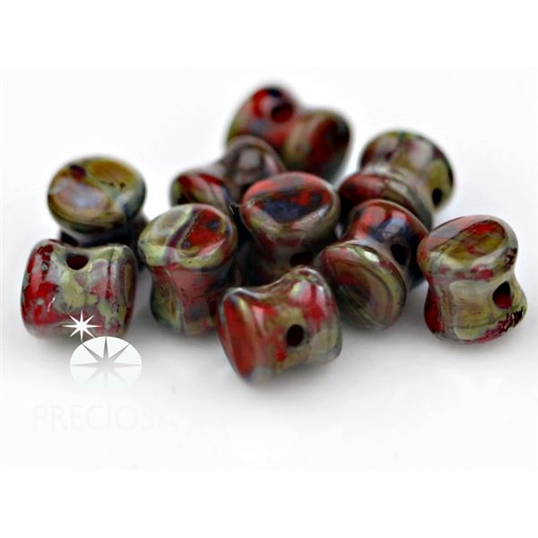 Preciosa korlky PELLET 24 ks erven (93180 86805) PEL109