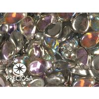 Preciosa PIP korálky 5 x 7 mm 25 ks Strieborna 00030-98530